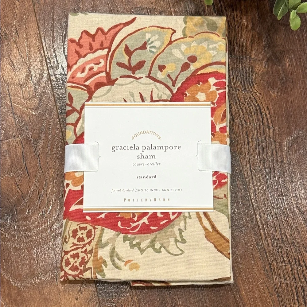 Pottery Barn Floral Sham